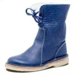 Butterweiche Vintage-Stiefel mit wasserdichtem Wollfutter