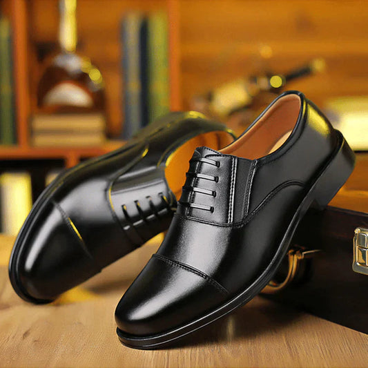 Handgefertigte lässige Lederschuhe für Männer - Nachtglanz™