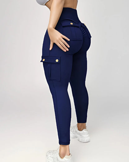 Nachtglanz™ - Viral Cargo Leggings