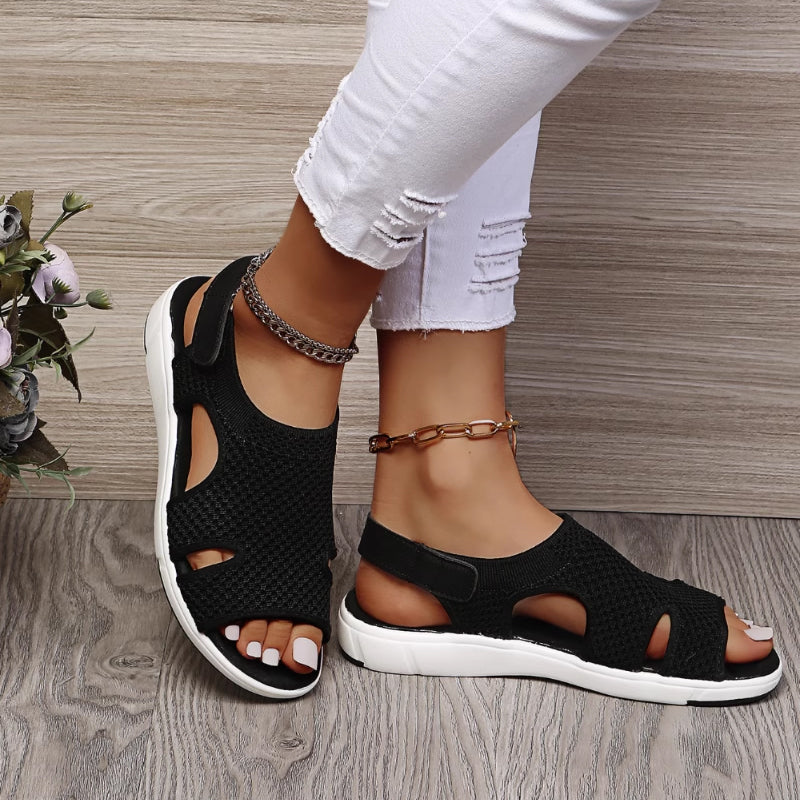 Nachtglanz™ Carol-2023 atmungsaktive orthopädische Sandalen für Frauen