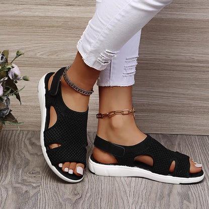 Nachtglanz™ Carol-2023 atmungsaktive orthopädische Sandalen für Frauen