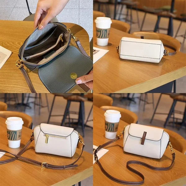 Leichtes, luxuriöses, weiches Leder - trendige und vielseitige Crossbody-Tasche