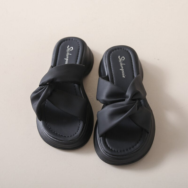 Orthopädische Premium-Sandalen mit offener Spitze - Nachtglanz™