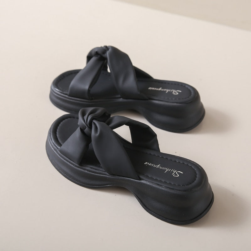 Orthopädische Premium-Sandalen mit offener Spitze - Nachtglanz™