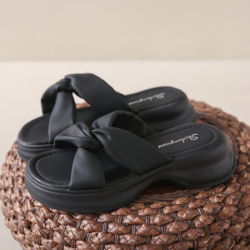 Orthopädische Premium-Sandalen mit offener Spitze - Nachtglanz™