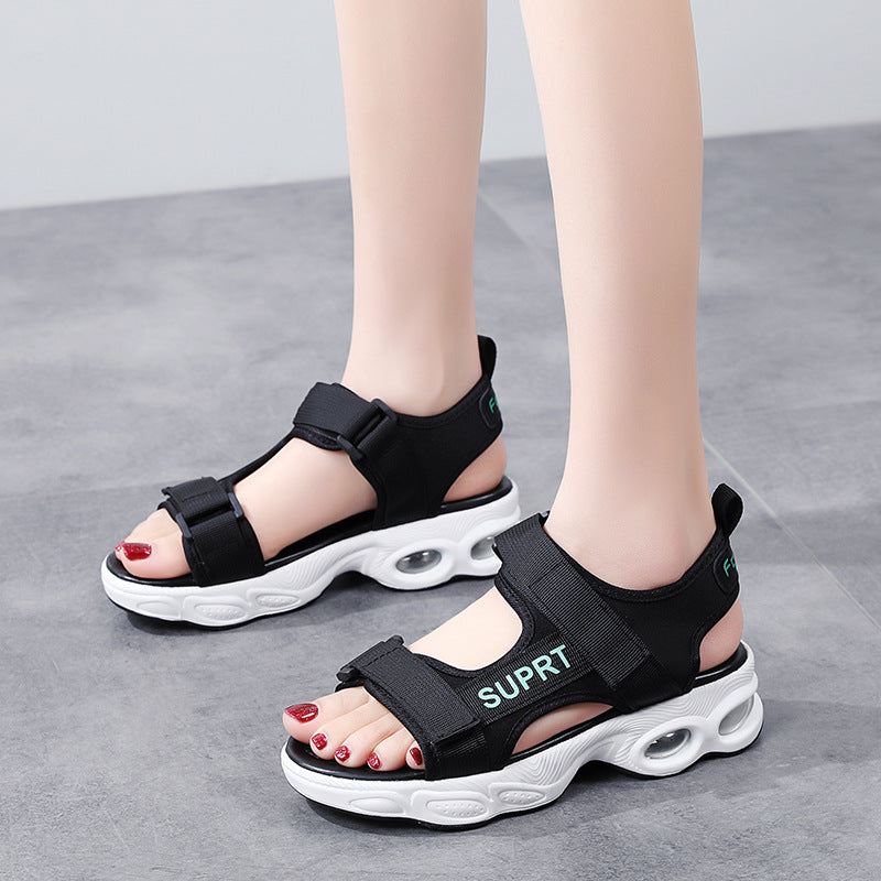 Nachtglanz™ - Ida 2023 Sandalen mit dickem Boden für Frauen in koreanischer Version