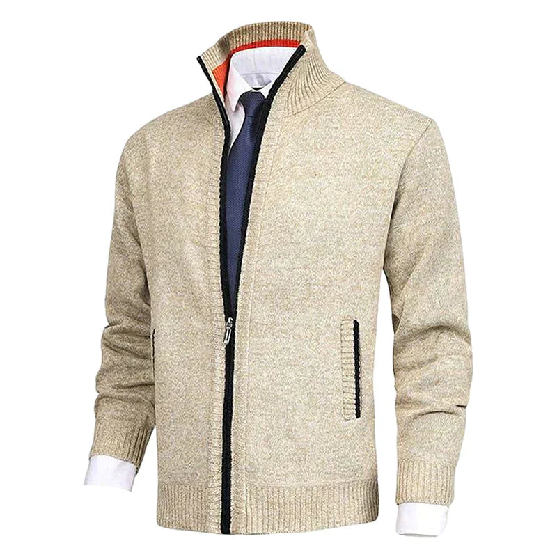 Connor - Eleganter und bequemer Cardigan mit Kragen