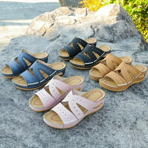 Ava Rutschfeste offene und atmungsaktive Sandalen-Nachtglanz™