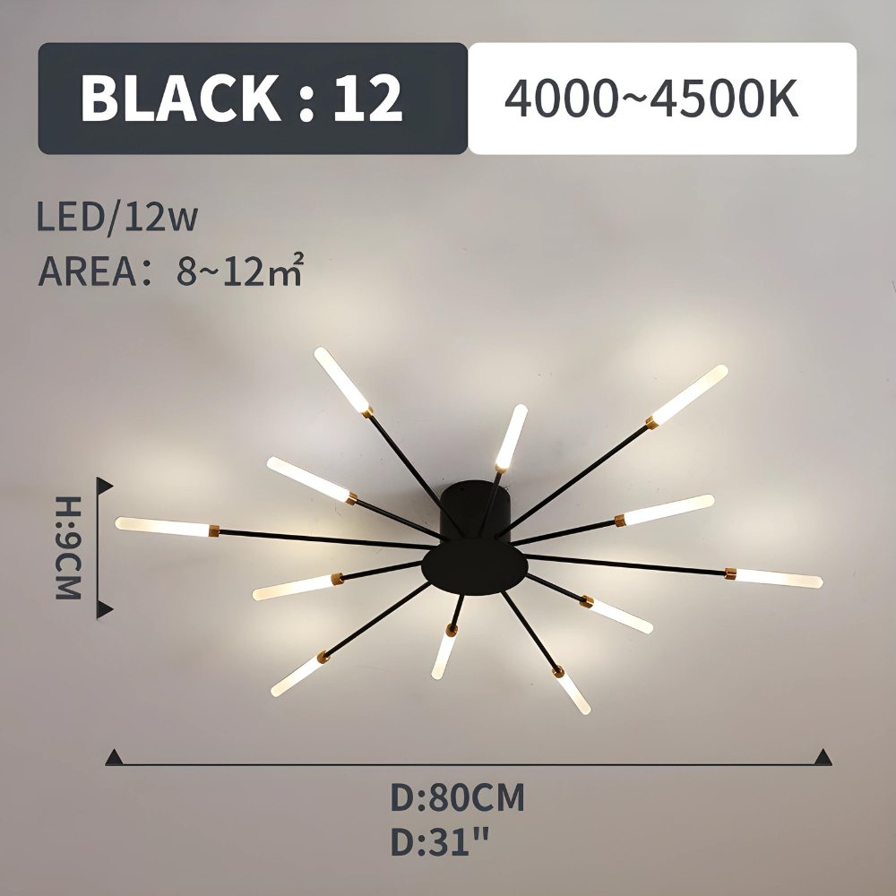 Nachtglanz LED-Kronleuchter