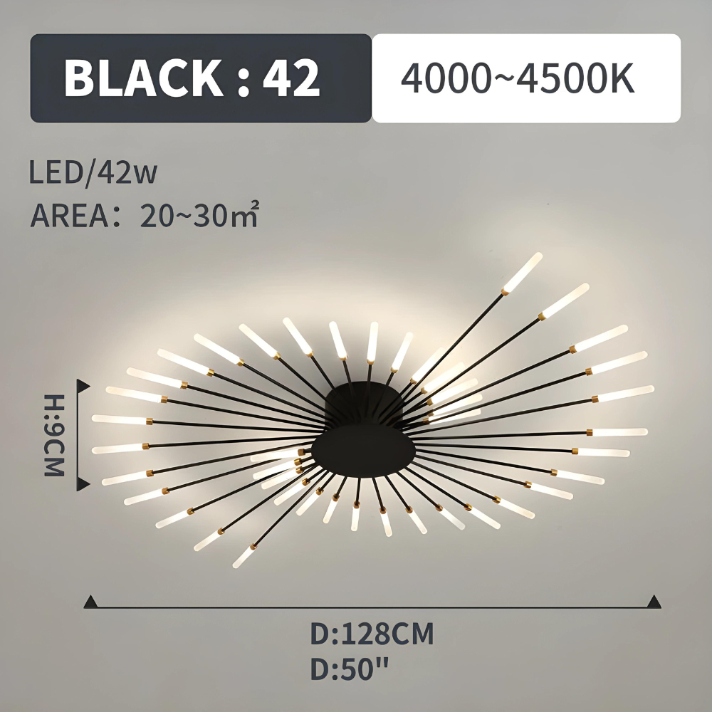 Nachtglanz LED-Kronleuchter