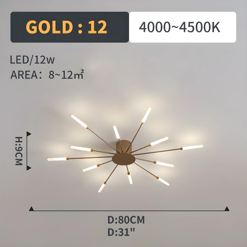 Nachtglanz LED-Kronleuchter