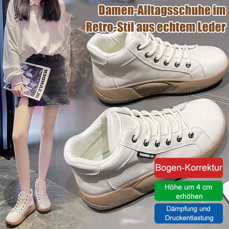 Martin™ Damen High Top Stiefel mit dicker Sohle – Komfortabel, Rutschfest & Stilvoll für Alltag und Outdoor