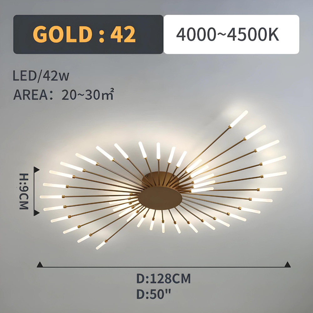 Nachtglanz LED-Kronleuchter