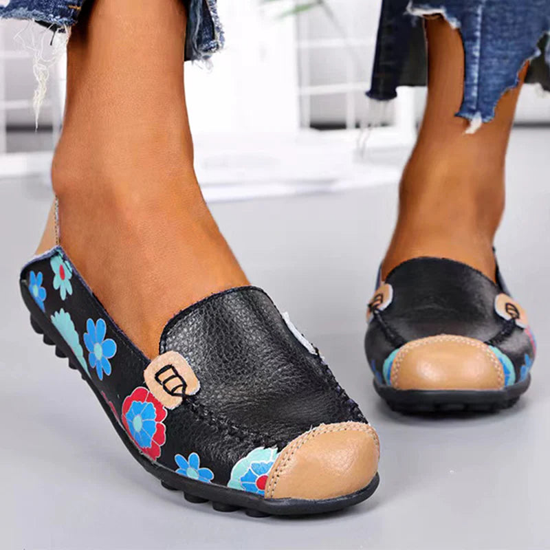 Weiche Oberfläche Komfortable Casual Flats: Wo Stil auf Komfort trifft