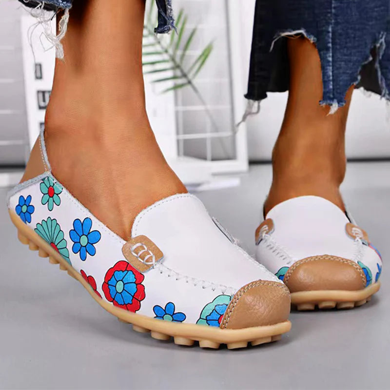 Weiche Oberfläche Komfortable Casual Flats: Wo Stil auf Komfort trifft