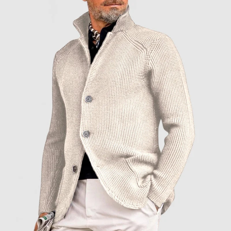 MARZIO™ | Stilvolle Strickjacke mit Knöpfen für elegante Männer