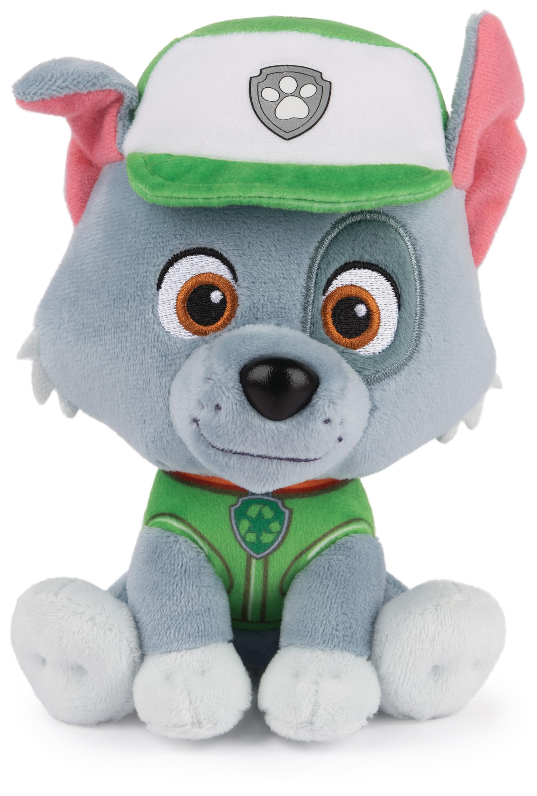 PAW Patrol Rocky Plush – 6-Inch Soft Cuddly Toy