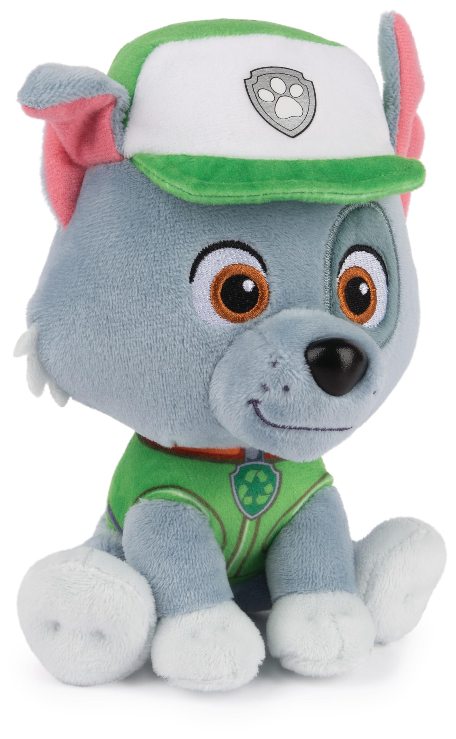 PAW Patrol Rocky Plush – 6-Inch Soft Cuddly Toy