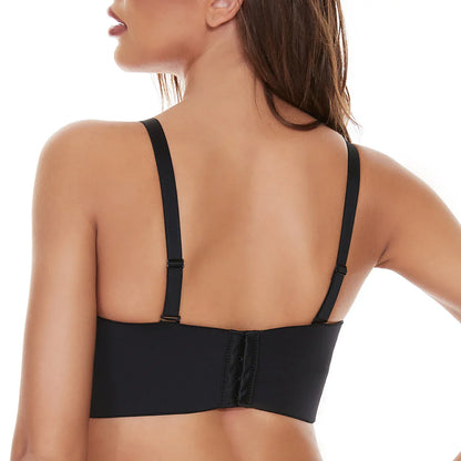 Vollstützender rutschfester wandelbarer Bandeau-BH