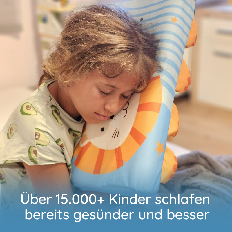 Calmly® - Das Kinderkissen für besseren und gesünderen Schlaf