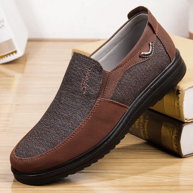 Nachtglanz™ Raffy- Segeltuchschuhe Männer Klassische Loafers