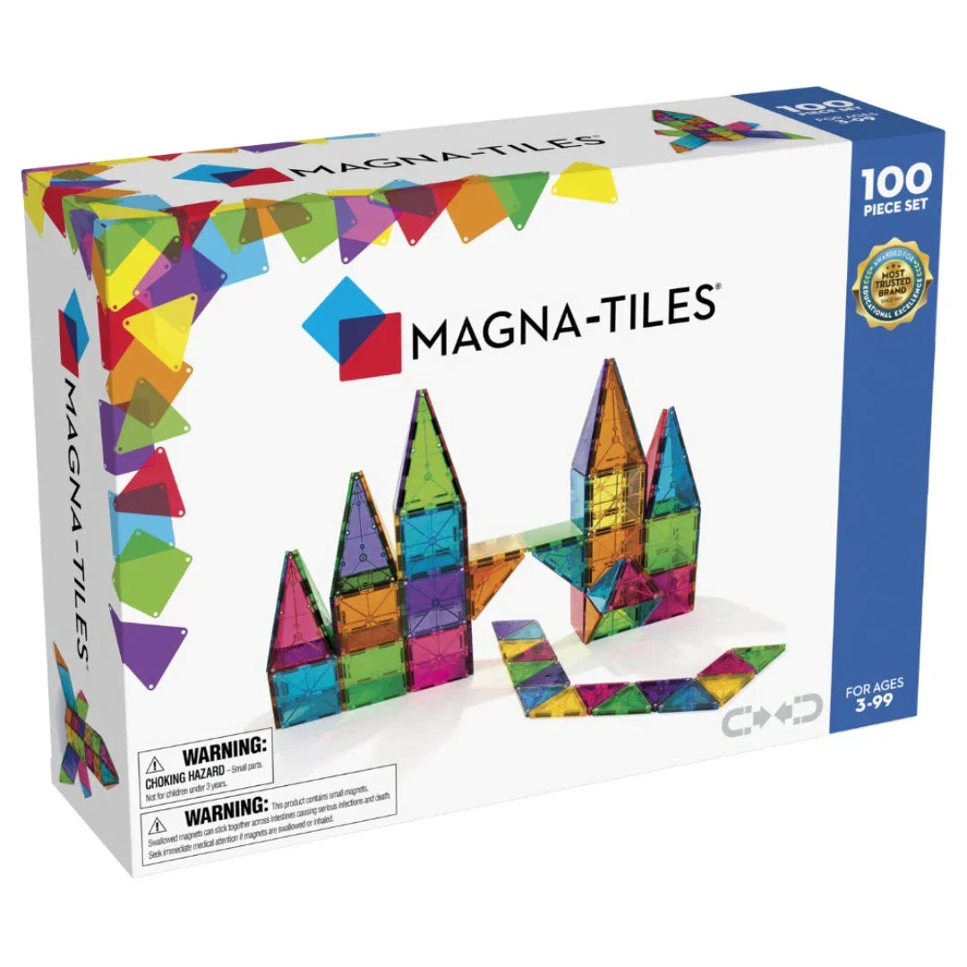 MAGNA-TILES® Clear Colors 100er Set