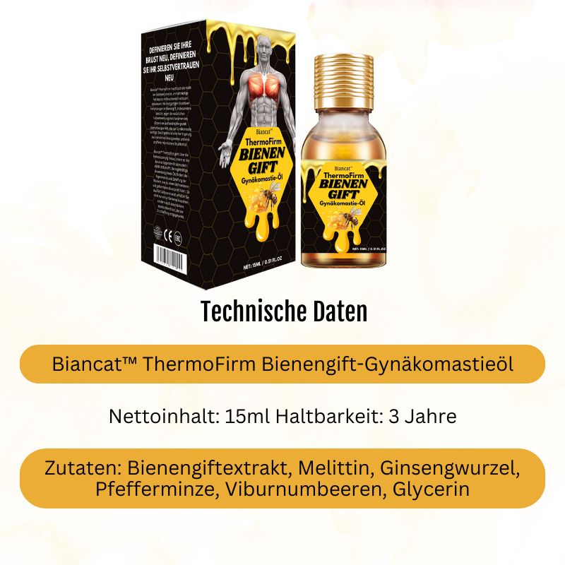 Biancat™ ThermoFest Bienengift Gynäkomastie-Öl