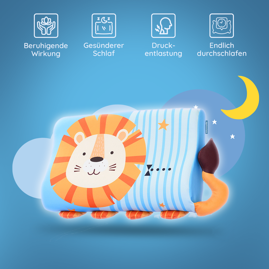 Calmly® - Das Kinderkissen für besseren und gesünderen Schlaf