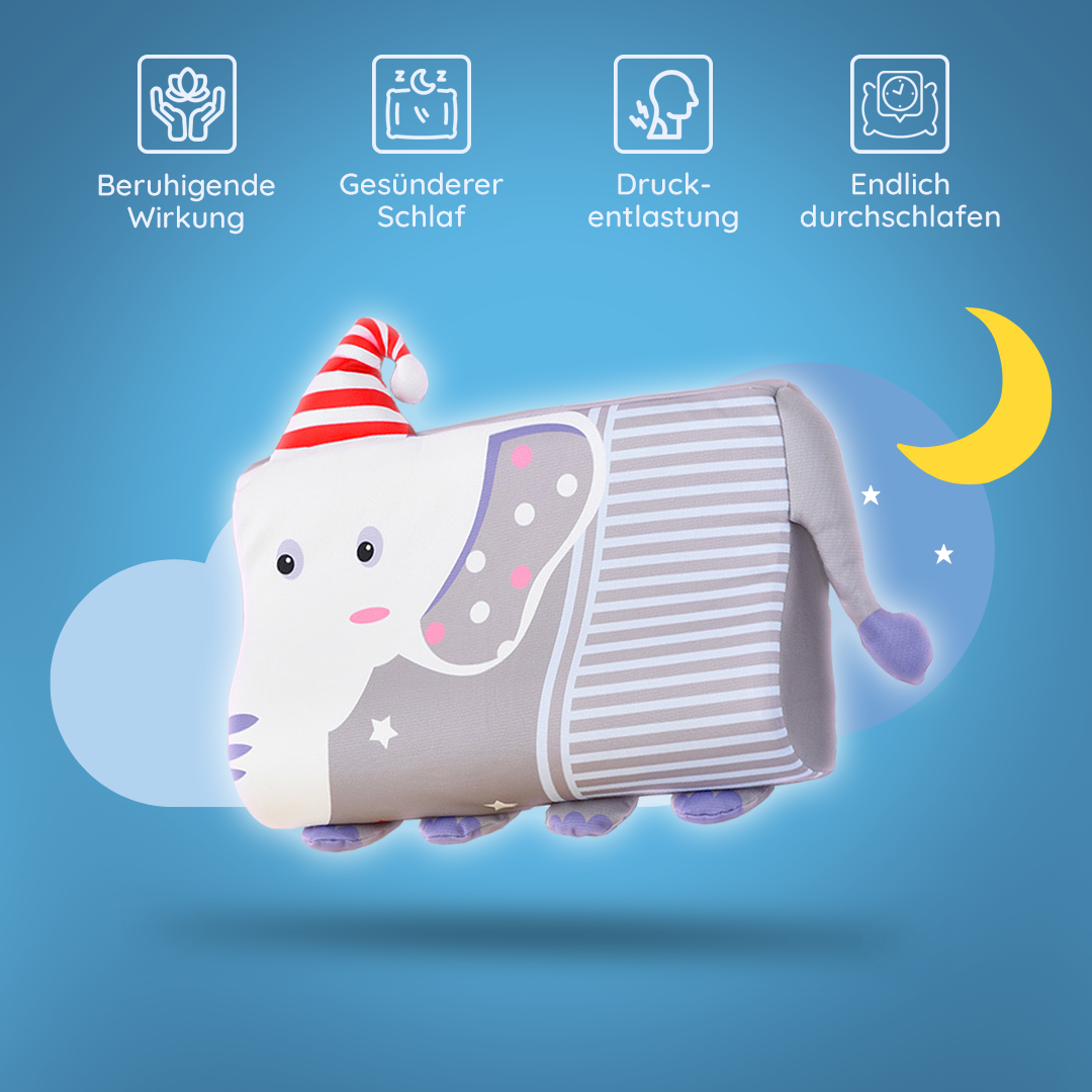 Calmly® - Das Kinderkissen für besseren und gesünderen Schlaf