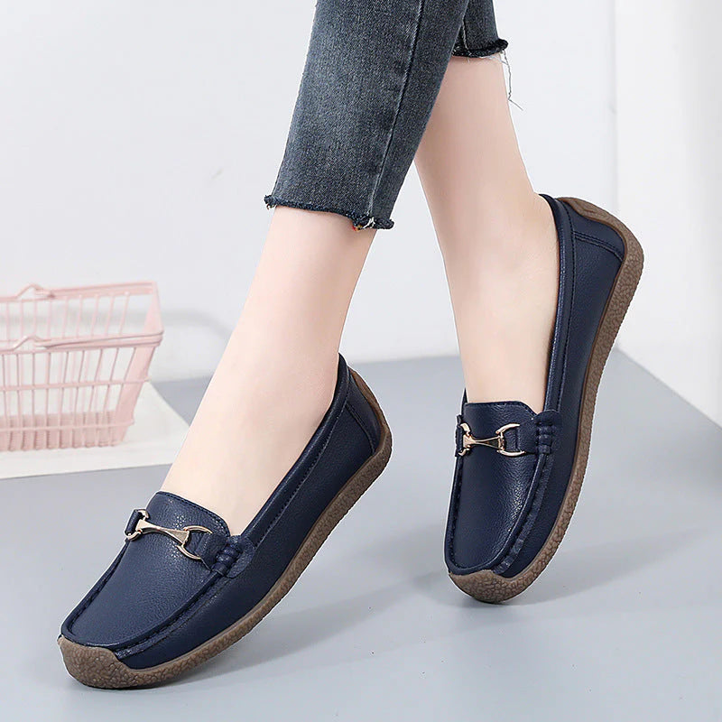 Flache Mode Komfortable Atmungsaktive Stride Harmony Loafers