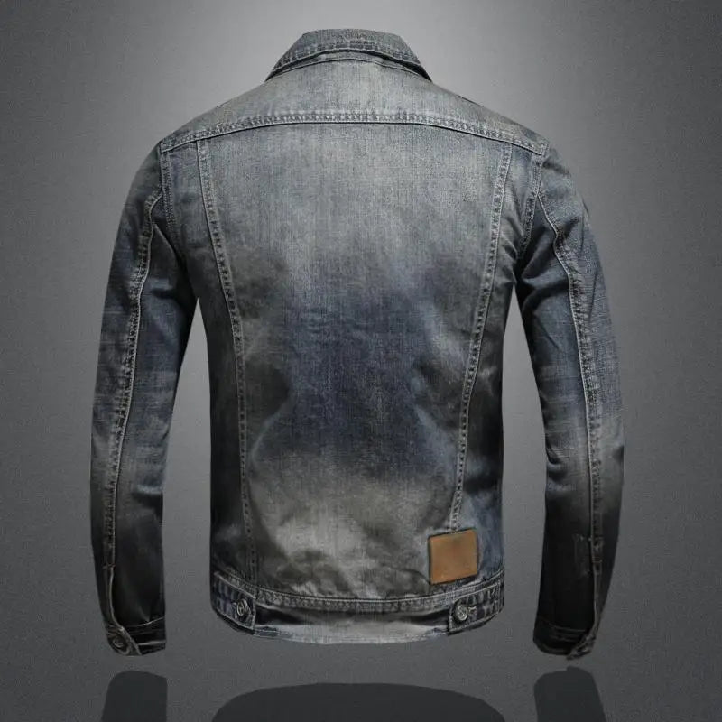 Carlo | Retro Denimjacke – Zeitloser Vintage-Stil für Herren