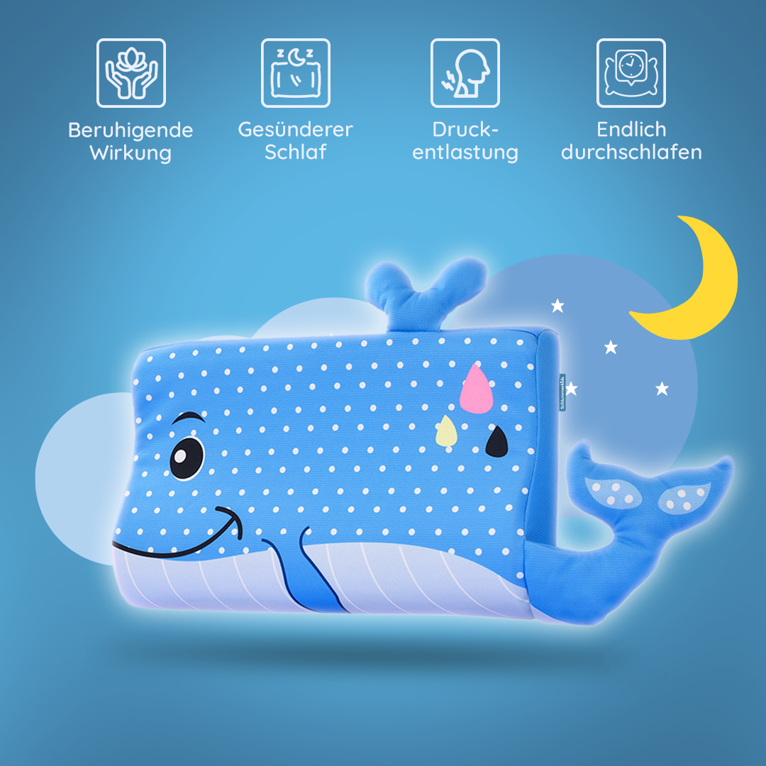 Calmly® - Das Kinderkissen für besseren und gesünderen Schlaf