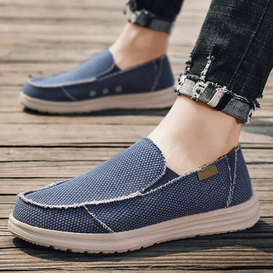 Nachtglanz™ - Jack Sommer Denim Canvase Freizeitschuhe