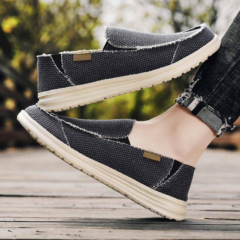 Nachtglanz™ - Jack Sommer Denim Canvase Freizeitschuhe