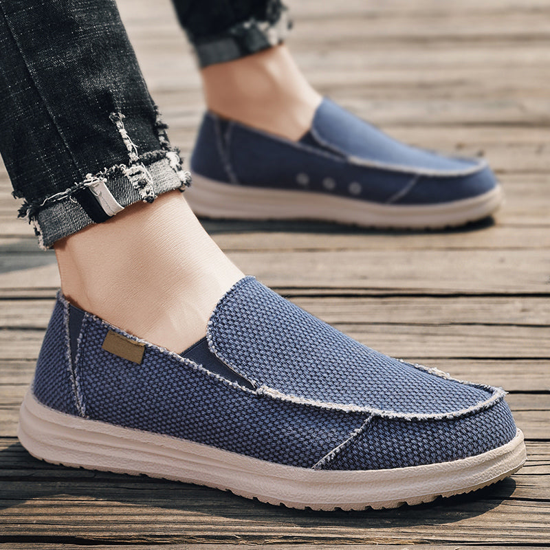 Nachtglanz™ - Jack Sommer Denim Canvase Freizeitschuhe