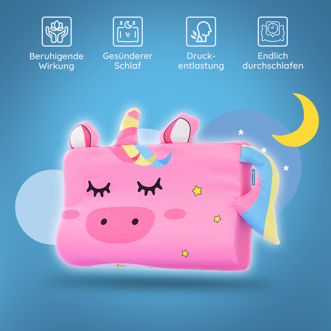 Calmly® - Das Kinderkissen für besseren und gesünderen Schlaf