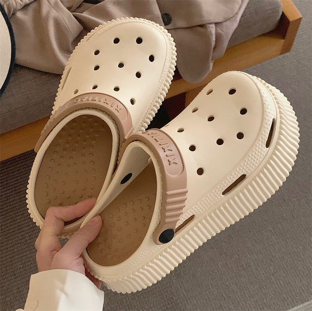 Nachtglanz™ - Kit Frauen Sommer Clogs Urlaub Rutschfeste Sandalen