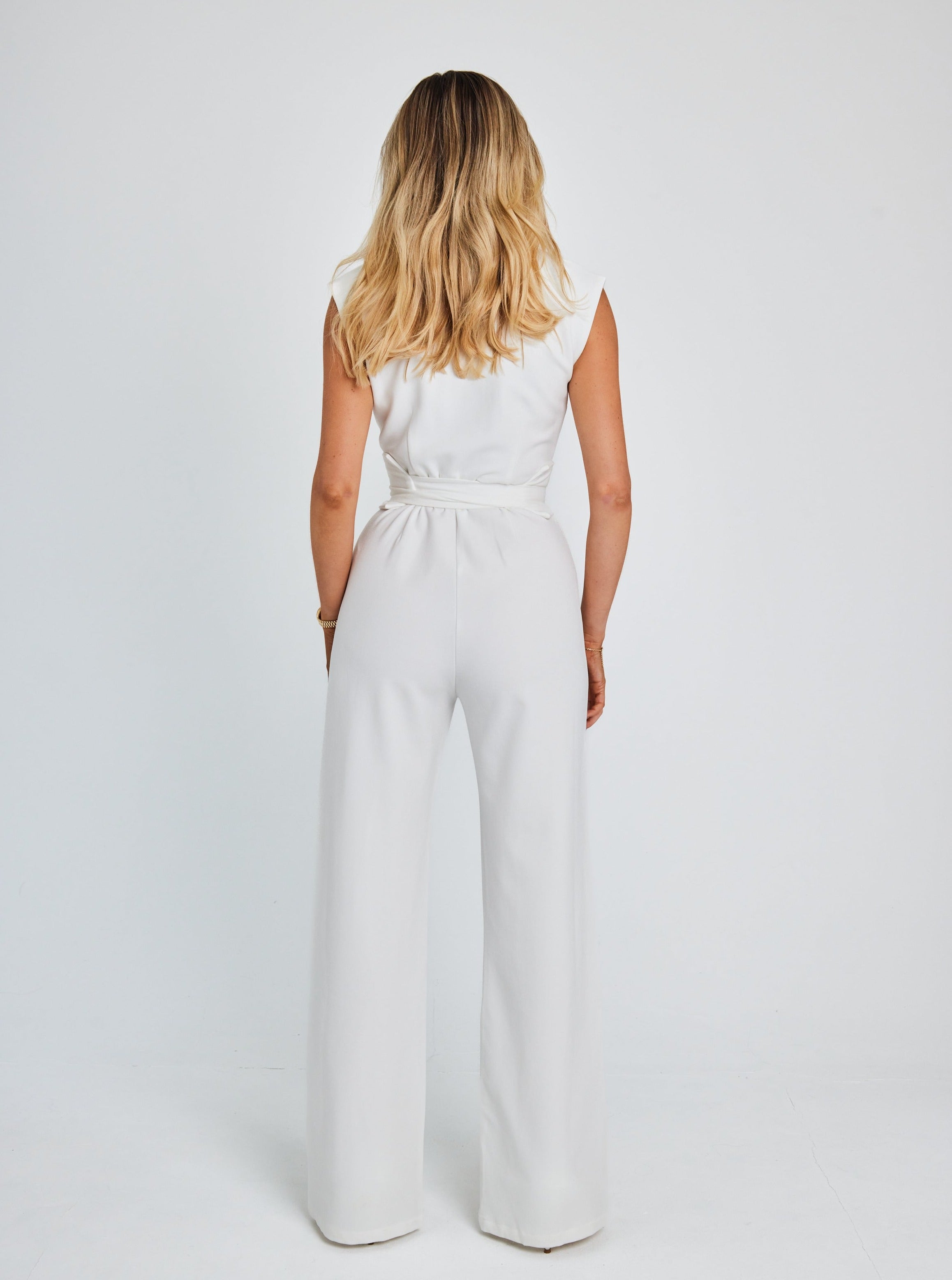 Theresa™ - Ärmelloser Damen - Overall mit weitem Bein