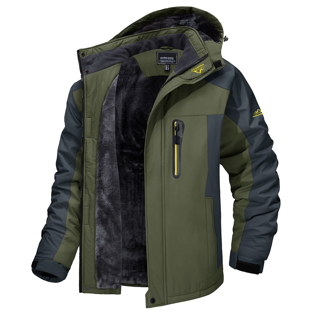 WINDBREAKER UND WASSERDICHT WINTERJACKE